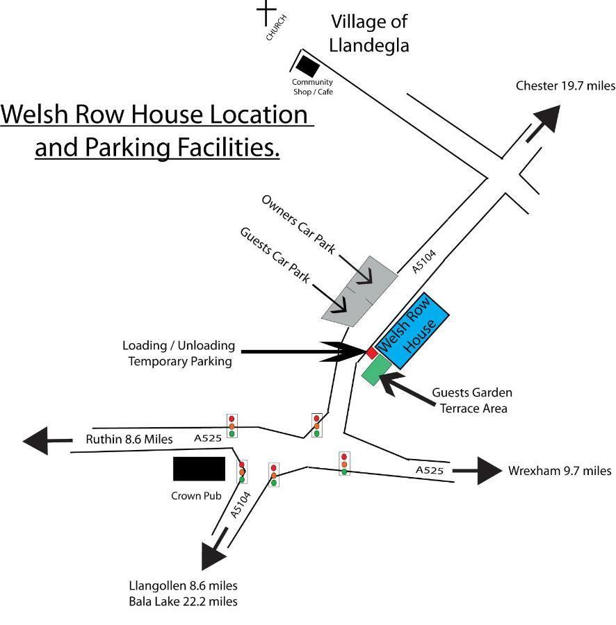 Welsh Row House Daire Llandegla Dış mekan fotoğraf